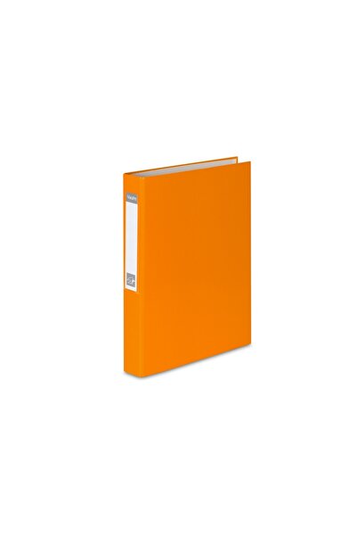 VauPe Agendă mecanică VP PP cu copertă rigidă, 4 inele, 40 mm, 057 portocaliu