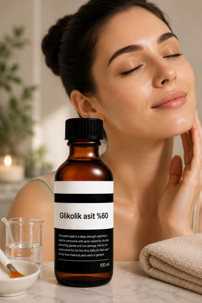 Puredermine Chemical Peeling Powerful 60% Glycolic Acid Formula for a Brighte...