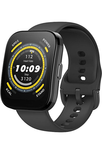 Amazfit Bip 5 46mm Έξυπνο ρολόι με παρακολούθηση καρδιακών παλμών (Μαλακό Μαύρο)