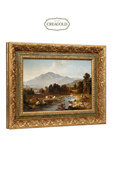 CREAGOLD Versailles Landscape Vintage Çerçeveli Tablo