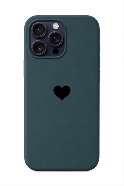 3GEN CASE iPhone 16 Pro Kalp Logolu Lansman Kılıf İçi Kadife Kaplamalı Kamera...
