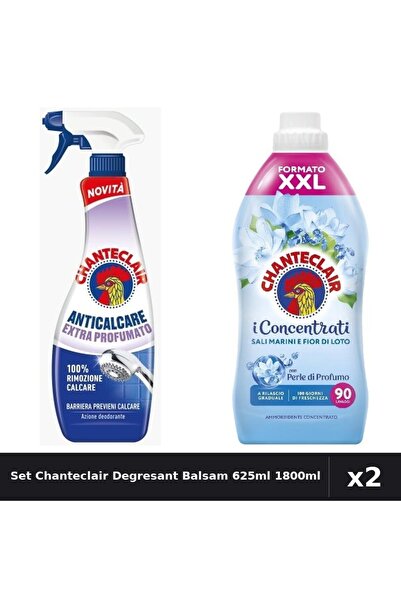 Chanteclair Set 2 Degresant și Balsam Rufe 625ml 1800ml - Extra Parfumat, Sar...