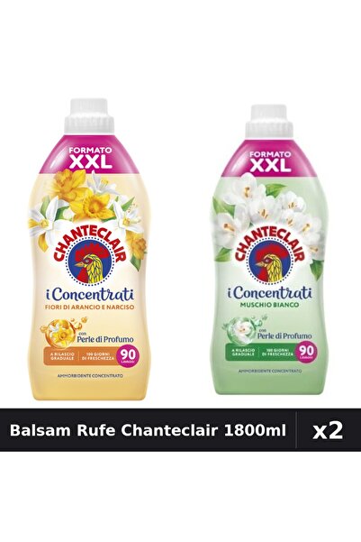 Chanteclair Set 2 Balsam Rufe 1800ml 90 Spalari - Flori Portocal, Mosc Alb