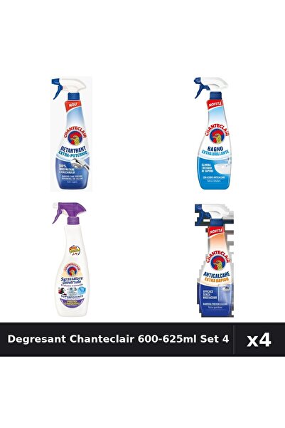 Chanteclair Set 4 Degresant Universal 600-625ml - Extra Puternic, Stralucire,...