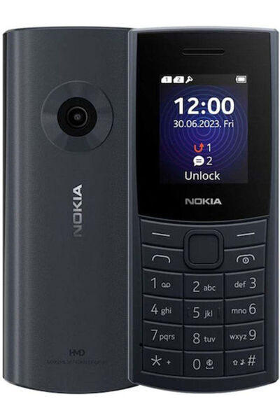 Nokia 110 (2024) Κινητό τηλέφωνο διπλής SIM με πλήκτρα (Ελληνικό Μενού) Μπλε