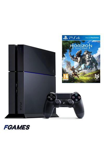 Sony Consola Playstation 4 Ps4 500gb + Controller + Horizon Zero Dawn PlaySta...