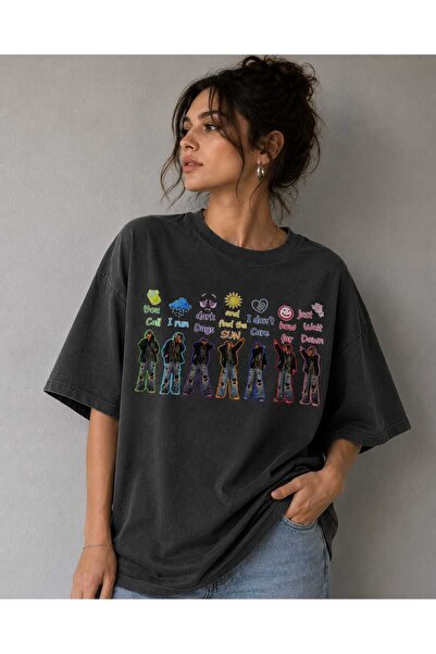 puolikuu Arirang World Tour Bts Printed Oversize Tshirt