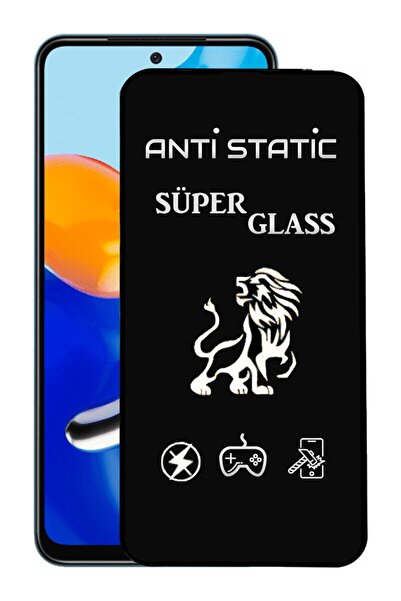 TechnoZone Xiaomi Redmi Note 11 Compatible Anti-Static Dust-Repellent Tempere...