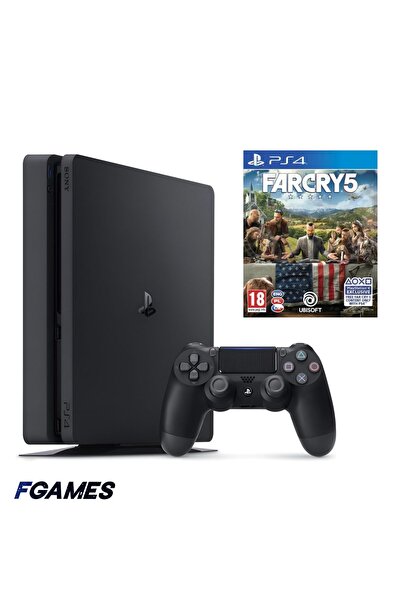 Sony Consola Playstation 4 Slim Ps4 1TB + Controller + Far Cry 5 PlayStation ...