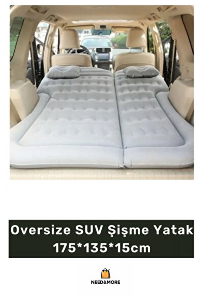 NEED&MORE #Araç İçi Şişme Yatak – Kamp ve Seyahat İçin Geniş SUV Arka Koltuk ...