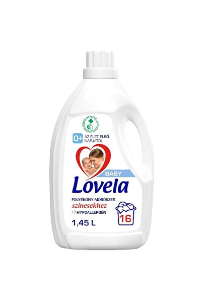 LOVELA Set 2 x Detergent Rufe Baby Hipoalergenic, Haine Colorate, 16 Spalari,...