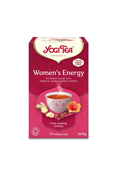 Yogi Tea Ceai Organic Energetic pentru Femei, 17 plicuri x 1.8g, (30.6g)