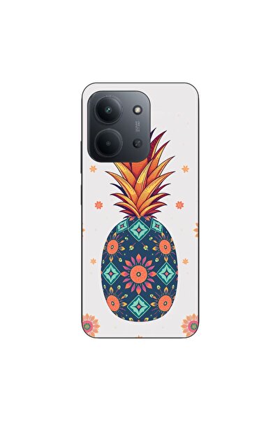 OEM Husa compatibila cu Xiaomi Redmi 15C Silicon Gel Tpu Model Floral Pineapple