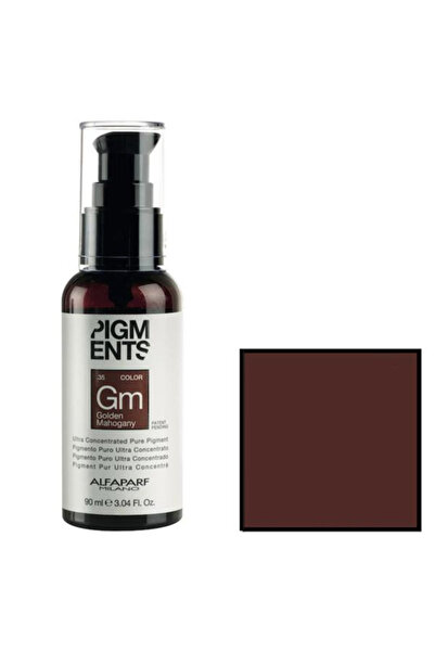 Alfaparf Milano Pigment Concentrat Mahon Auriu - Ultra Concentrated Pure Pigm...