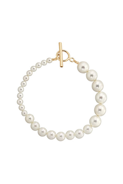 Lisa&Co. Brățară Argint Pearl Gradient Argint placat cu aur galben / Shellpearls