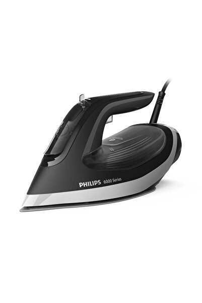 Philips 6000 Series Steam Iron, 2600W, Black/Grey, DST6120/86