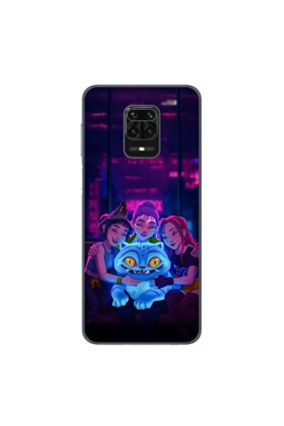 OEM Husa compatibila cu Xiaomi Redmi Note 9 Pro Silicon Gel Tpu Model KPop De...