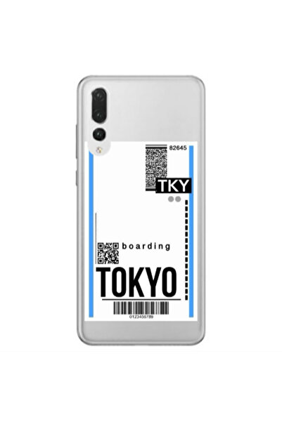 Other Huawei P20 Pro Tokyo Boarding Transparent Silicone TPU Θήκη