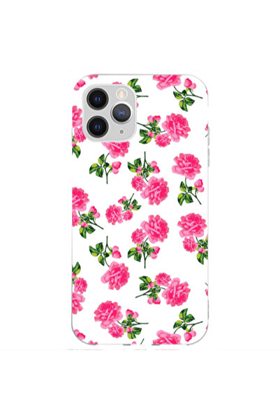 Other Apple iPhone 13 Pro Max Roses White Transparent Silicone TPU Θήκη