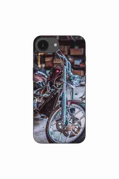 OEM Husa compatibila cu Apple iPhone 16e Silicon Gel Tpu Model Harley Garage