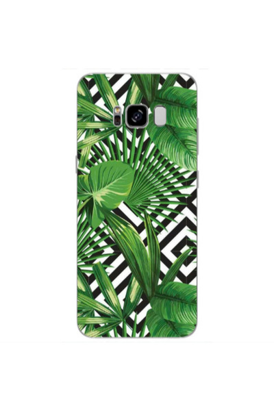 Other Samsung S8 Plus Green Laves arrow Transparent Silicone TPU Θήκη