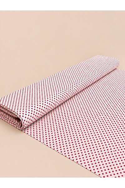 Zümra Baby %100 Pamuk Desenli Poplin Kumaş - Puantiyeli - En : 170cm
