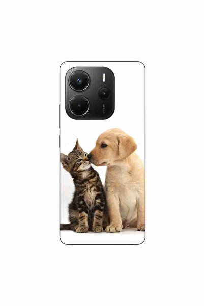 OEM Husa compatibila cu Xiaomi Redmi Note 14 4G Silicon Gel Tpu Model Pisicut...