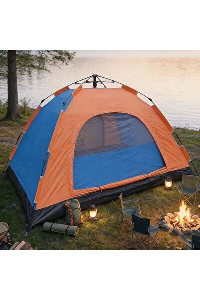 Go İthalat 10 Kişilik Otomatik Kurulum Kamp Çadırı – Outdoor , Suya Dayanıklı...