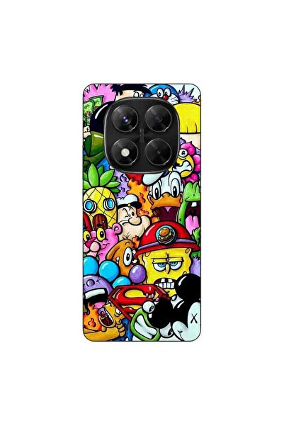 OEM Калъф, съвместим с Xiaomi Redmi Note 14 Pro 5G, силиконов гел TPU, с шарк...