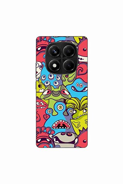 OEM Husa compatibila cu Xiaomi Redmi Note 14 Pro 4G Silicon Gel Tpu Model Squ...