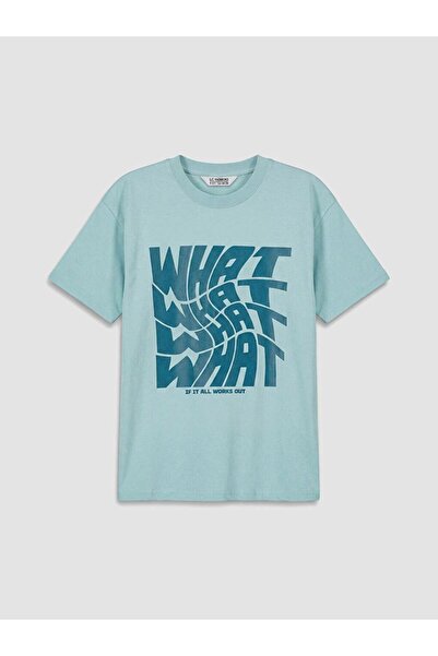 LC Waikiki LCW Kids Crew Neck Printed Boys' T-Shirt