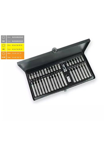 DEDRA EXIM Set de capete de Еџurubelni?Дѓ 40buc