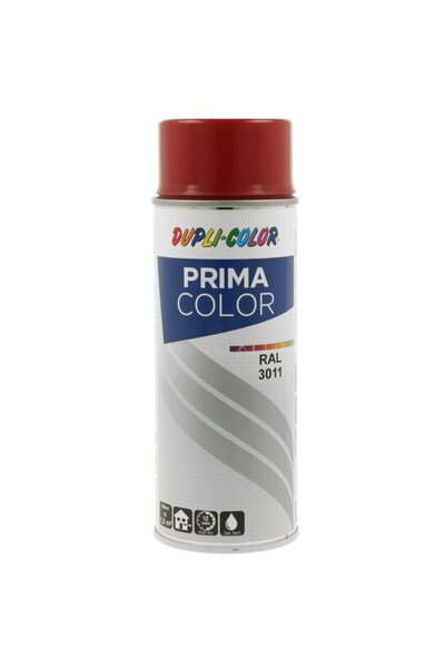 Dupli-Color PRIMA COLOR acrylic spray paint RAL3011 reddish brown, 400ml