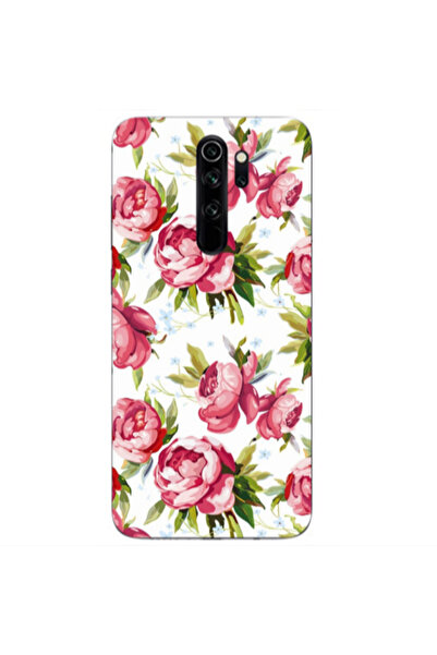 Other Xiaomi Redmi Note 8 Pro Roses and laves Transparent Silicone TPU Θήκη