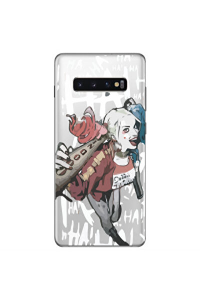 Other Samsung S10 Plus Ha Ha Ha Transparent Silicone TPU Θήκη