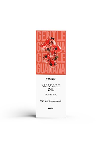 Satisfyer Massage Oil, 250 ml - Guarana