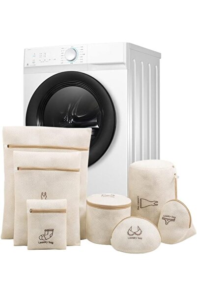 Arabest 7-Pack Laundry Bag Set,Thickened Washing Machine Anti-Deformation Hou...