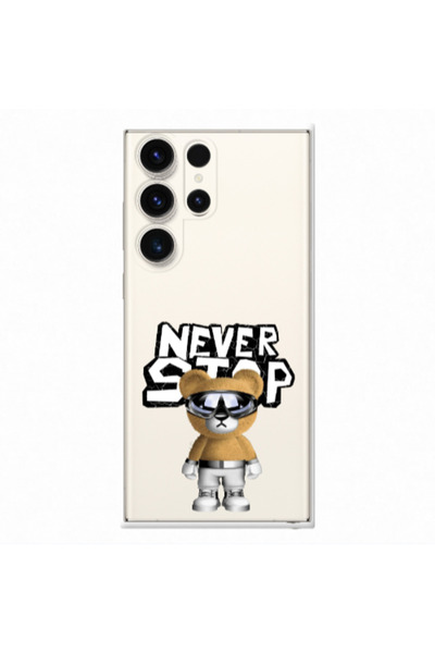 Other Samsung S23 Ultra Never stop Transparent Silicone TPU Θήκη