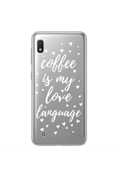 Other Samsung A10 Coffe is my love language Transparent Silicone TPU Θήκη