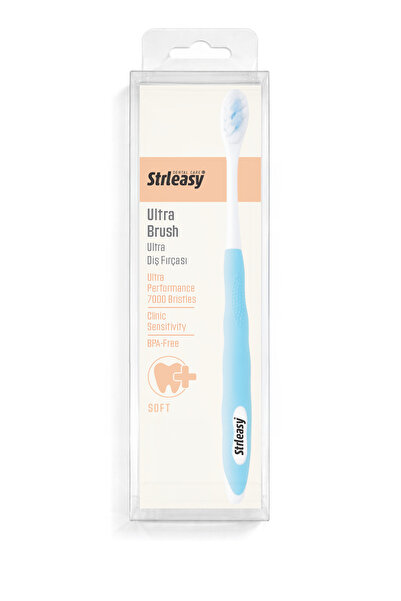 STRLEASY Toothbrush Ultra Brush Sensitive - 7000 Ultra Dense Bristle Structur...