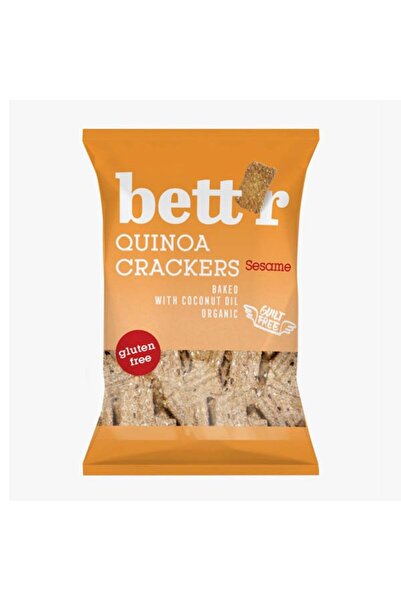 BETTR Biscuiți Bio cu Quinoa și Susan Fără Gluten 100 g