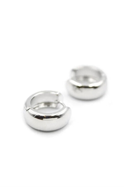 Marsilyan Nvdn- Ieg - Hoop Earrings - Silver Iegrs-Nvdn1