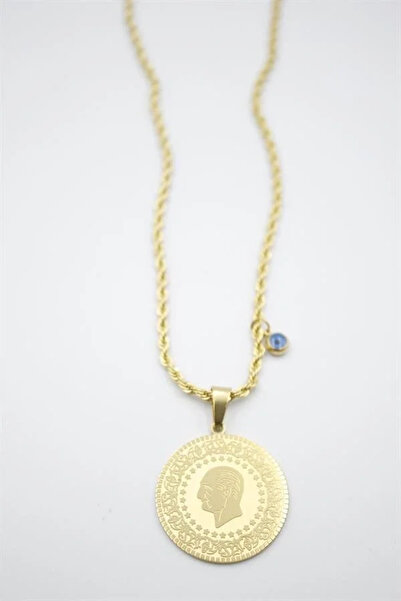 Marsilyan Nvdn- Ieg - Lira Necklace - Gold Iegrs-Nvdn1