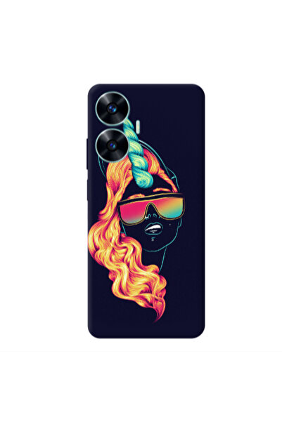 Other Realme C55 Horn style Transparent Silicone TPU Θήκη
