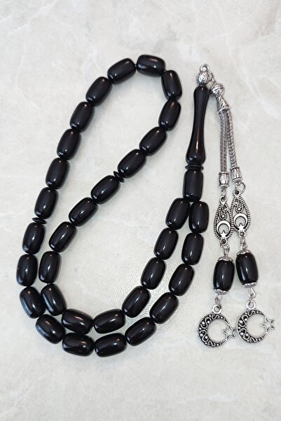 ŞAHBEY TESBİH Exquisitely Crafted High-Quality Catalin Prayer Beads / Metal T...