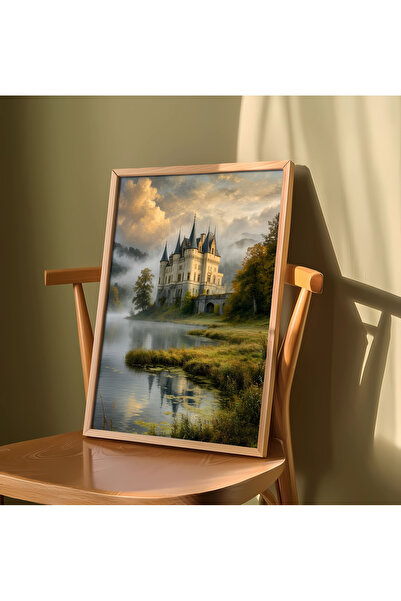 alphobitasarım The Enchanting Harmony of Nature and History - Castle Reflecti...