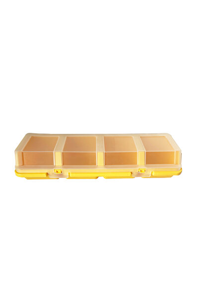 Choice1 yellow 1pc 1Pc/2Pcs Multi-Compartment Organizer Box For Screws & Smal...