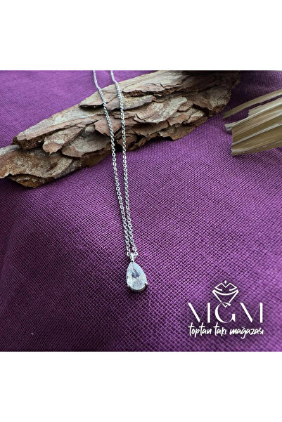 Marsilyan Nvdn- Ieg - Zircon Water Drop Stone Necklace Iegrs-Nvdn1