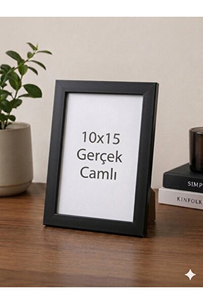 Flaneur Gerçek Camlı 10x15 Fotoğraf Resim Tablo Çerçevesi