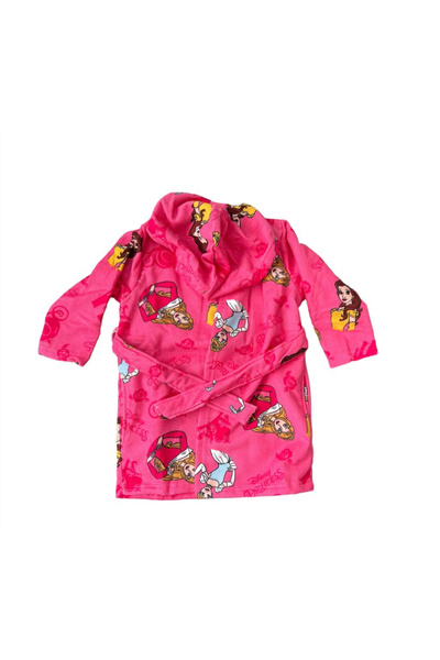 DİSNEY PRİNCESS Halat de baie cu glugă, roz, cu Prințese Disney